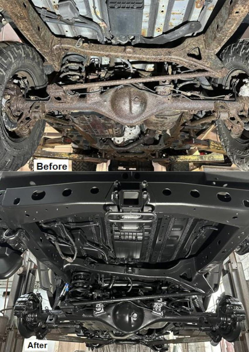 before and after wax treatment for cars vans and trucks including large vehical wax treatment for cars vans and trucks including large vehical