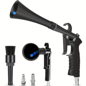 Air detailing gun is a very good tool for removing loose rust and dirt before undersealing a vehicle