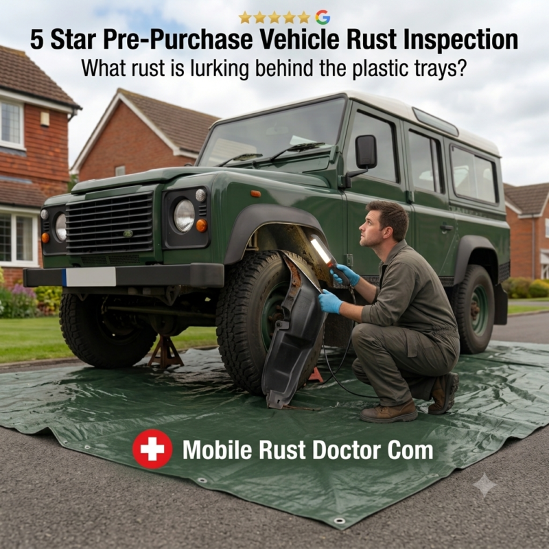 pre purchase any vehicle rust inspection UK wide