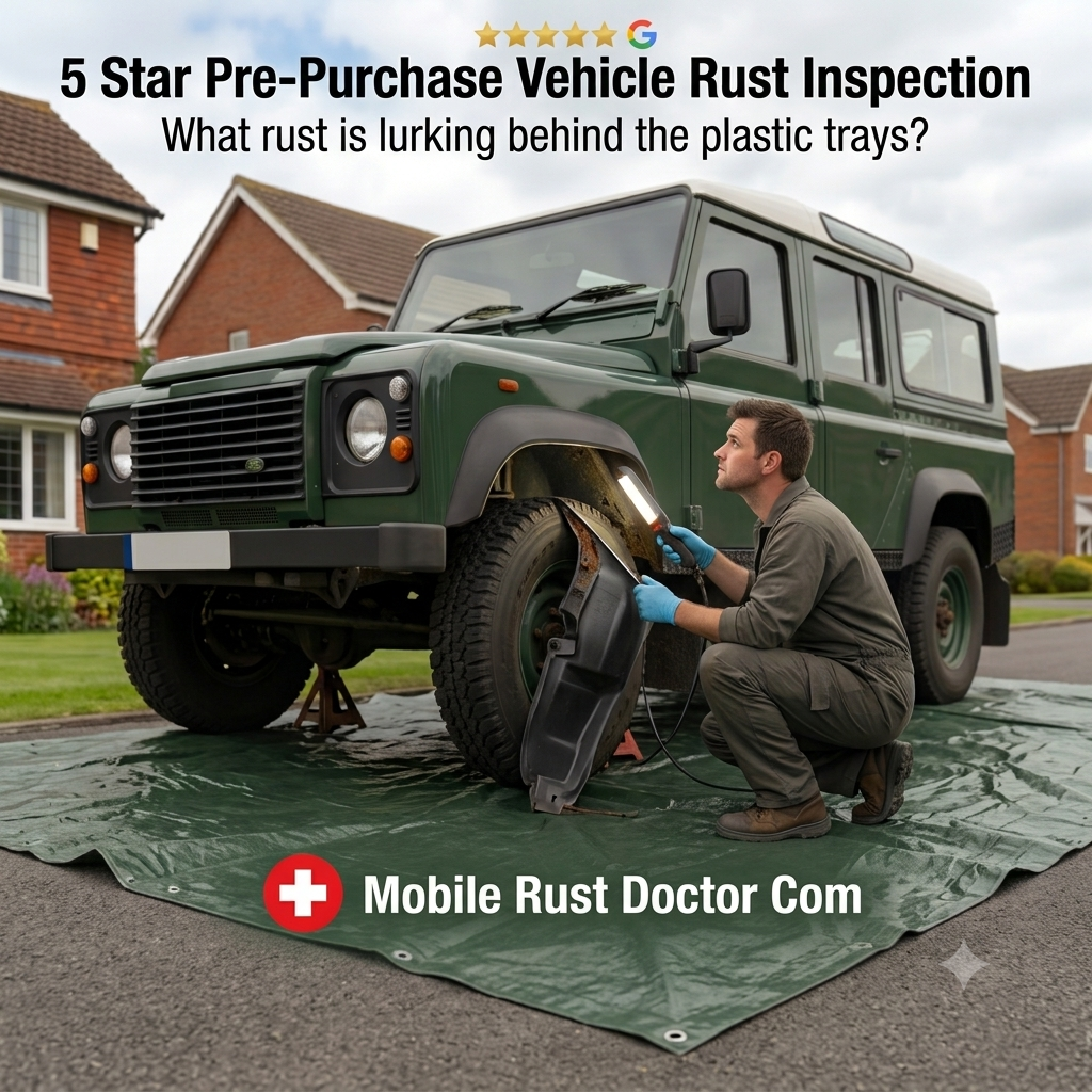 pre purchase any vehicle rust inspection UK wide